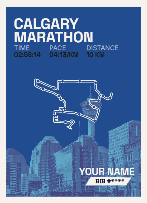 Calgary Marathon - Downtown